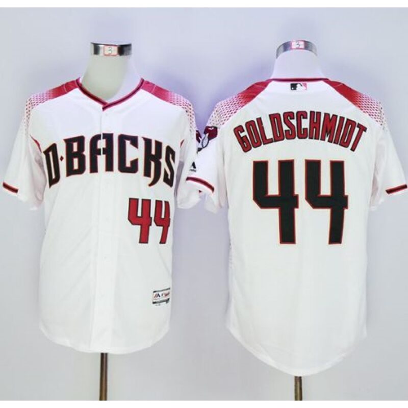 68636cfb086f7_1 Diamondbacks #44 Paul Goldschmidt White/Brick New Cool Base Stitched MLB Jersey