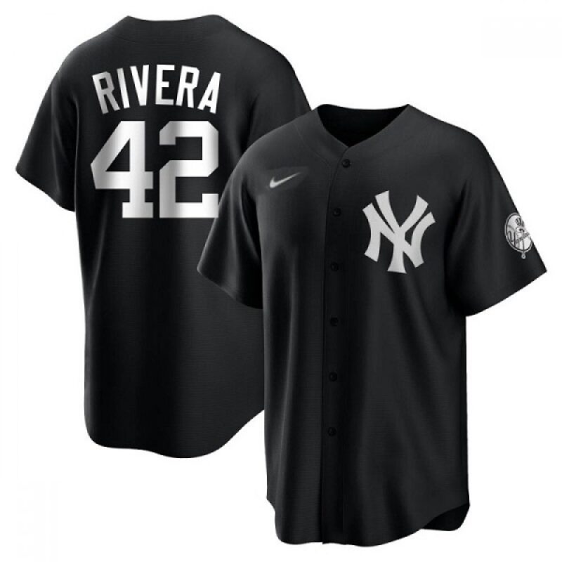 68636d80eaf42_1 Men's New York Yankees #42 Mariano Rivera Black Cool Base Stitched Jersey