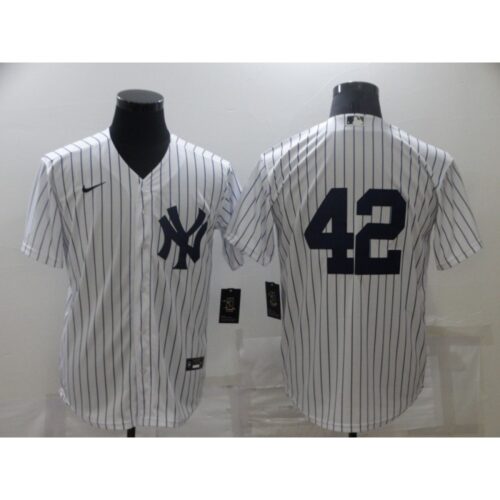 68636d97c8bcf_1 Men's New York Yankees #42 Mariano Rivera White Cool Base Stitched Baseball Jersey