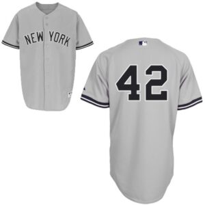 68636ddfaf99d_1 Yankees #42 Mariano Rivera Stitched Grey Youth MLB Jersey