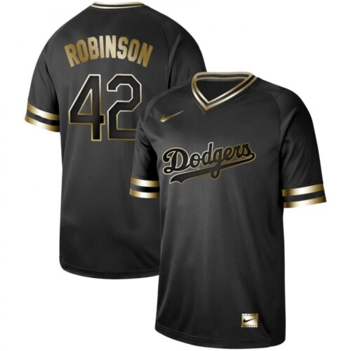 68636e05a942b_1 Men's Los Angeles Dodgers #42 Jackie Robinson Black Gold Stitched MLB Jersey