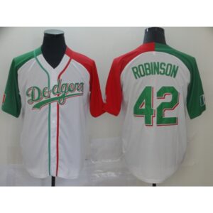 68636e71c4cbd_1 Men's Los Angeles Dodgers #42 Jackie Robinson Mexican Heritage Culture Night MLB Jersey