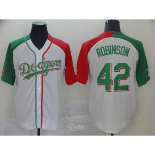 68636e71c4cbd_1 Men's Los Angeles Dodgers #42 Jackie Robinson Mexican Heritage Culture Night MLB Jersey