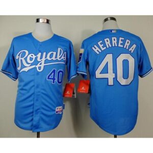 686370c74703f_1 Royals #40 Kelvin Herrera Light Blue Alternate Cool Base Stitched MLB Jersey