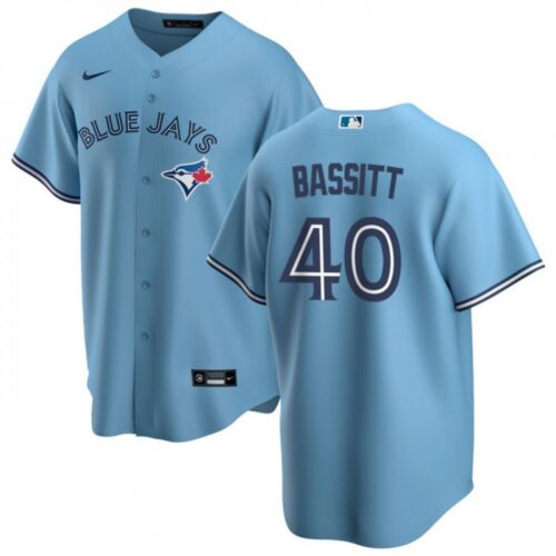 686370f2782fc_1 Men's Toronto Blue Jays #40 Chris Bassitt Light Blue Cool Base Stitched Jersey