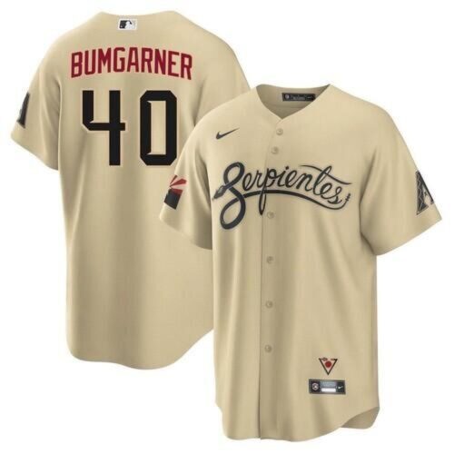 686371b5c447b_1 Men's Arizona Diamondbacks #40 Madison Bumgarner 2021 Cream City Connect Cool Base Stitched MLB Jersey