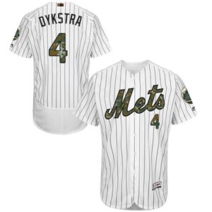 686371ea344e9_1 Mets #4 Lenny Dykstra White(Blue Strip) Flexbase Authentic Collection 2016 Memorial Day Stitched MLB Jersey