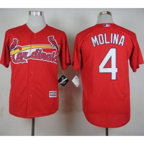 6863722e2d55c_1 Cardinals #4 Yadier Molina Red Cool Base Stitched MLB Jersey