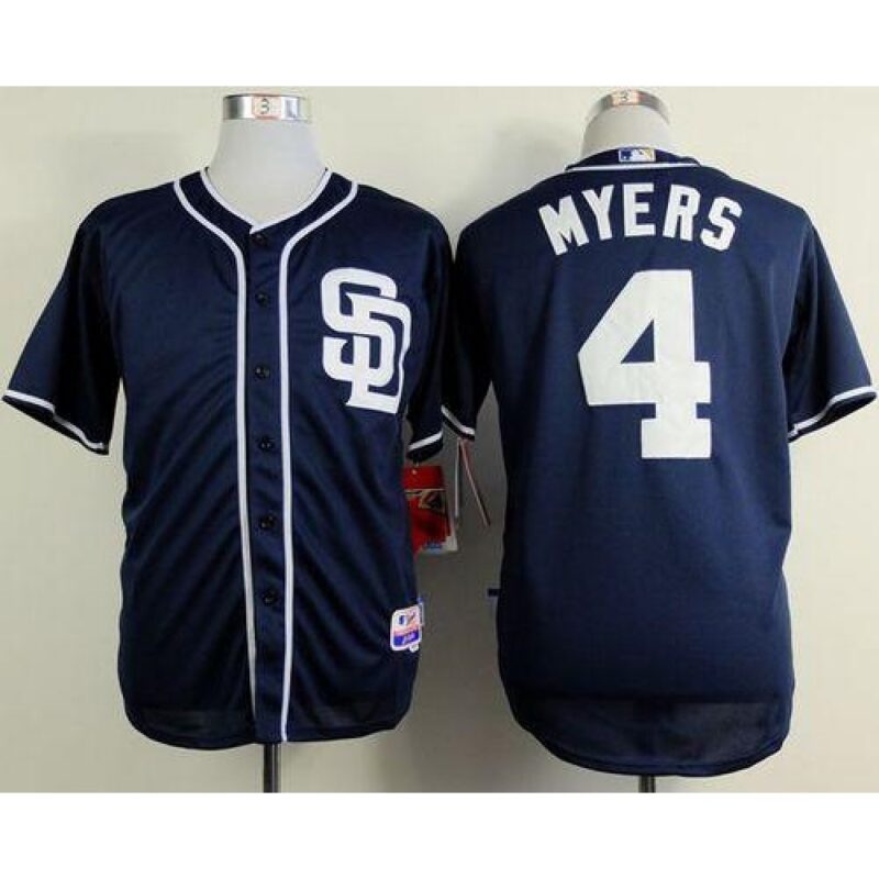 686372a548997_1 Padres #4 Wil Myers Dark Blue Alternate 1 Cool Base Stitched MLB Jersey