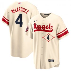 68637362a8a15_1 Men's Los Angeles Angels #4 Andrew Velazquez 2022 Cream City Connect Cool Base Stitched Jersey