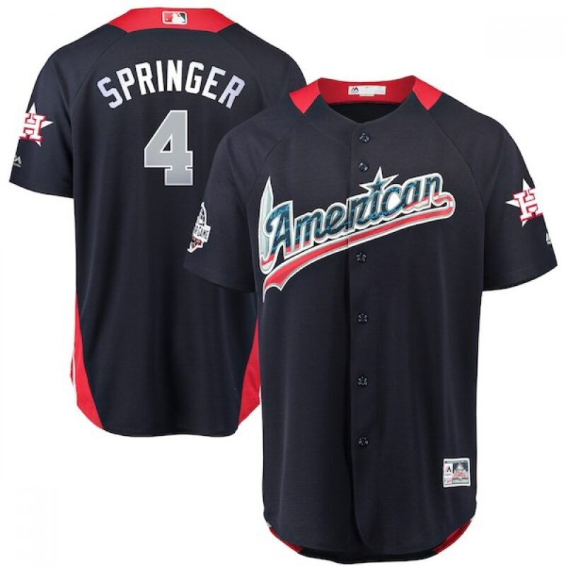 6863737d7bfa9_1 American League #4 George Springer Navy 2018 MLB All-Star Game Home Run Derby Jersey