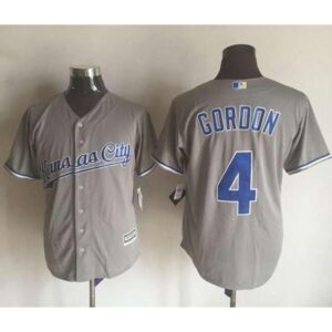 686373ff10d97_1 Royals #4 Alex Gordon New Grey Cool Base Stitched MLB Jersey