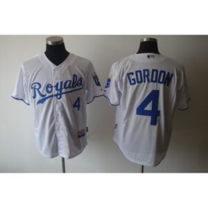 68637418d602d_1 Royals #4 Alex Gordon White Cool Base Stitched MLB Jersey