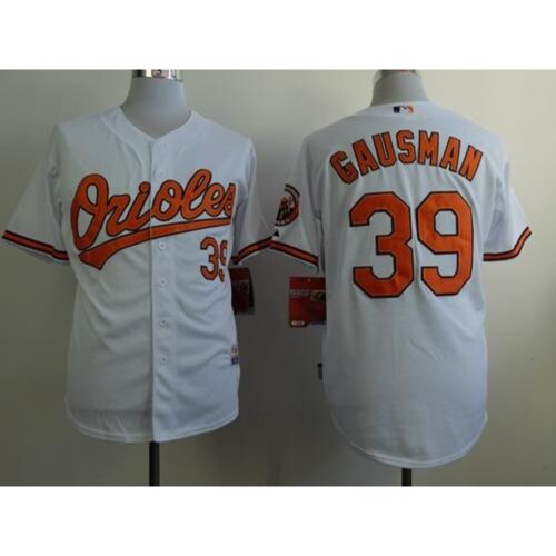 68637567543a1_1 Orioles #39 Kevin Gausman White Cool Base Stitched MLB Jersey