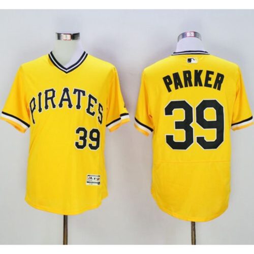 68637578ab845_1 Pirates #39 Dave Parker Gold Flexbase Authentic Collection Cooperstown Stitched MLB Jersey