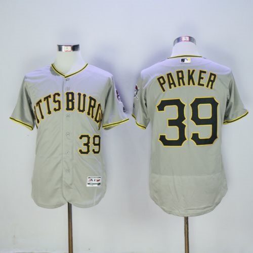 6863757c04d99_1 Pirates #39 Dave Parker Grey Flexbase Authentic Collection Stitched MLB Jersey