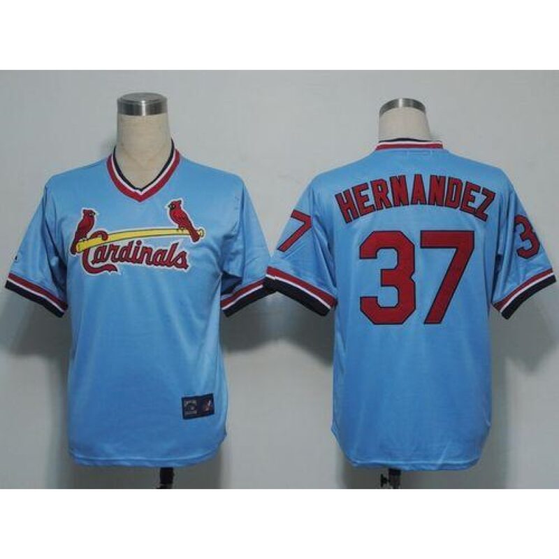 686375e3ba1e1_1 Cardinals #37 Keith Hernandez Blue Cooperstown Throwback Stitched MLB Jersey