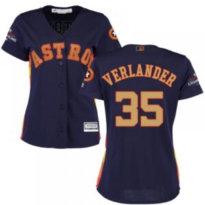 686376d36c086_1 Women's Houston Astros #35 Justin Verlander Navy 2018 Gold Program Cool Base Stitched MLB Jersey