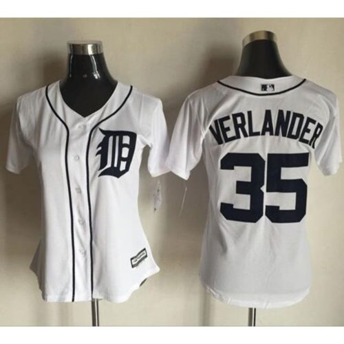 6863770719c6e_1 Tigers #35 Justin Verlander White Women's Fashion Stitched MLB Jersey