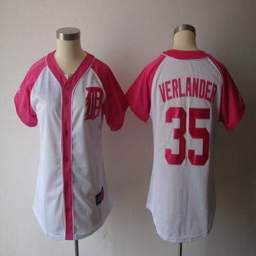 6863770d298b3_1 Tigers #35 Justin Verlander White/Pink Women's Splash Fashion Stitched MLB Jersey