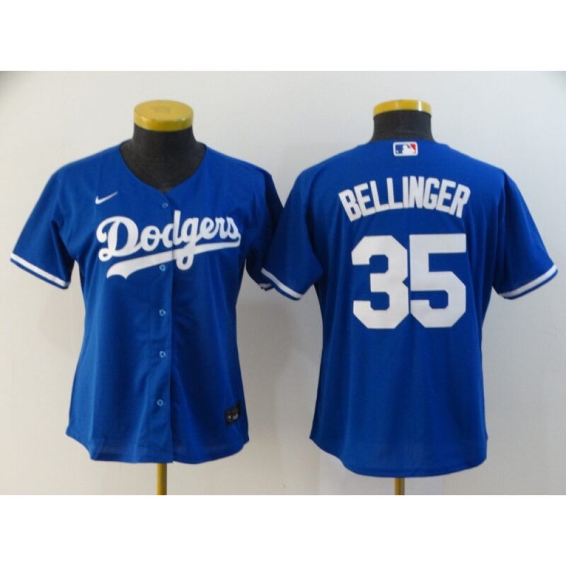 68637756a018a_1 Women's Los Angeles Dodgers #35 Cody Bellinger Blue Cool Base Stitched MLB Jersey(Run Small)