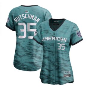 6863777fe80cd_1 Women's Baltimore Orioles #35 Adley Rutschman Teal 2023 All-star Stitched Baseball Jersey(Run Small)