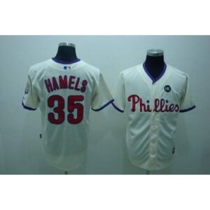 68637782aadda_1 Phillies #35 Colbert Hamels Stitched Cream MLB Jersey