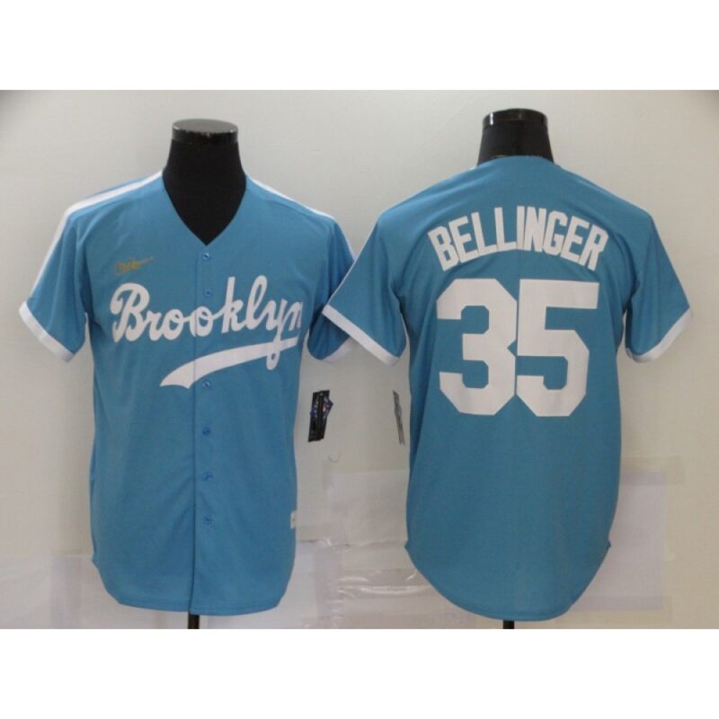 686377a46bec6_1 Men's Los Angeles Dodgers #35 Cody Bellinger Throwback Blue Cool Base Stitched Jersey