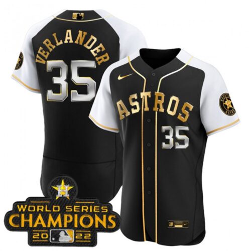 686378653ac32_1 Men's Houston Astros #35 Justin Verlander 2023 Black Gold Alternate Flex Base Stitched Baseball Jersey