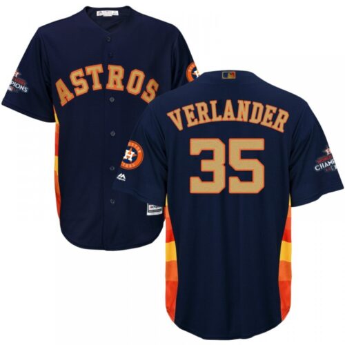 68637899e49a5_1 Men's Houston Astros #35 Justin Verlander Navy 2018 Gold Program Cool Base Stitched MLB Jersey