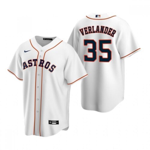686378d80d66c_1 Men's Houston Astros #35 Justin Verlander White Cool Base Stitched Jersey