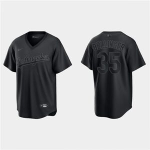 6863791968d65_1 Men's Los Angeles Dodgers #35 Cody Bellinger Black Pitch Black Fashion Replica Stitched Jersey