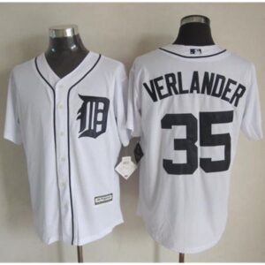 68637981393ae_1 Tigers #35 Justin Verlander White New Cool Base Stitched MLB Jersey