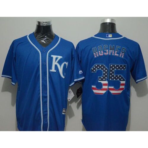 686379bd7e674_1 Royals #35 Eric Hosmer Blue USA Flag Fashion Stitched MLB Jersey
