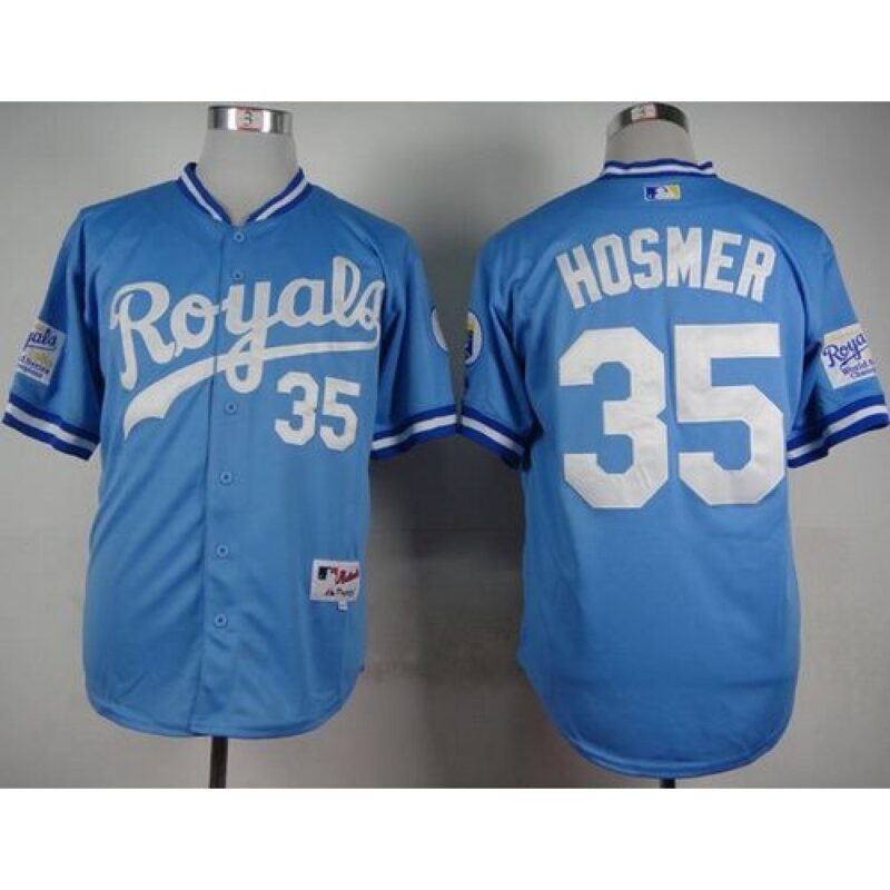 686379efa39c9_1 Royals #35 Eric Hosmer Light Blue 1985 Turn Back The Clock Stitched MLB Jersey