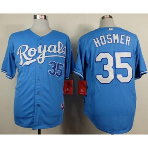 686379f8cd6c7_1 Royals #35 Eric Hosmer Light Blue Alternate 1 Cool Base Stitched MLB Jersey