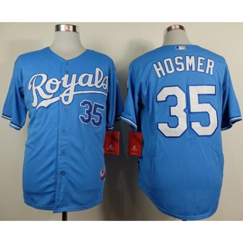 686379f8cd6c7_1 Royals #35 Eric Hosmer Light Blue Alternate 1 Cool Base Stitched MLB Jersey