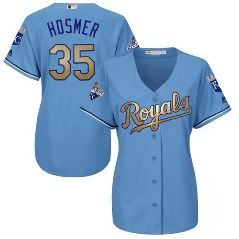 68637a128804c_1 Royals #35 Eric Hosmer Light Blue Women's 2015 World Series Champions Gold Program Cool Base Stitched MLB Jersey