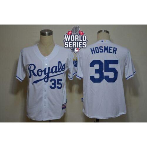 68637a34bb4ee_1 Royals #35 Eric Hosmer White Cool Base W/2015 World Series Patch Stitched MLB Jersey