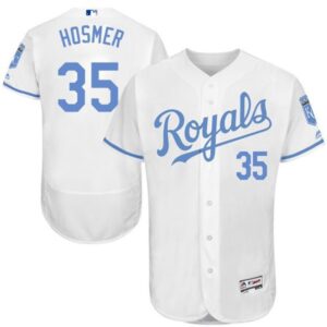 68637a3d5d025_1 Royals #35 Eric Hosmer White Flexbase Authentic Collection 2016 Father's Day Stitched MLB Jersey