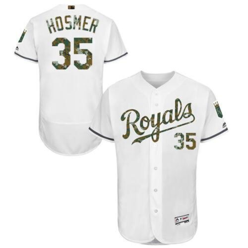 68637a4065a41_1 Royals #35 Eric Hosmer White Flexbase Authentic Collection 2016 Memorial Day Stitched MLB Jersey