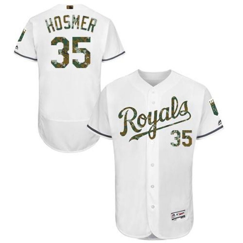 68637a4065a41_1 Royals #35 Eric Hosmer White Flexbase Authentic Collection 2016 Memorial Day Stitched MLB Jersey