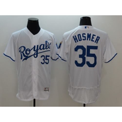 68637a43a7b0f_1 Royals #35 Eric Hosmer White Flexbase Authentic Collection Stitched MLB Jersey