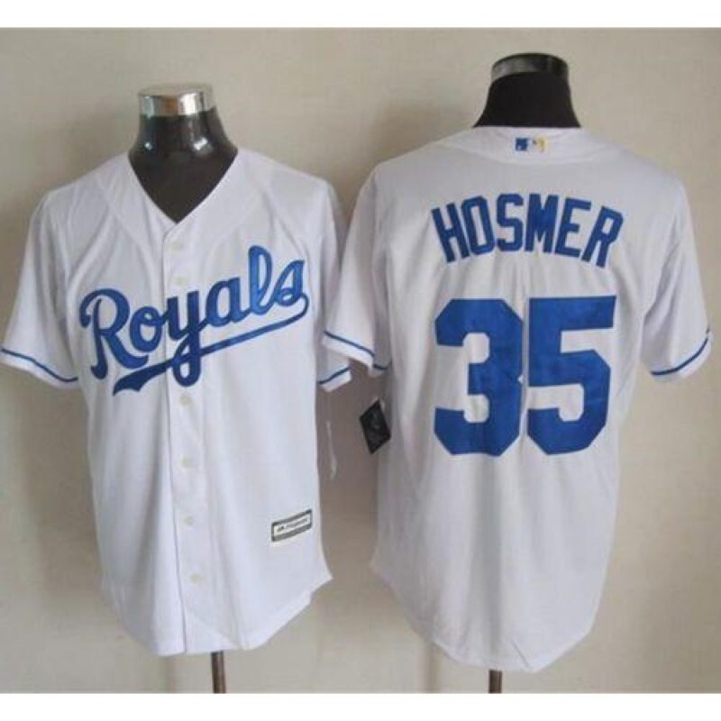68637a508b58e_1 Royals #35 Eric Hosmer White New Cool Base Stitched MLB Jersey