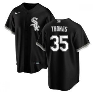 68637a60dcfa7_1 Men's Chicago White Sox #35 Frank Thomas Black Cool Base Stitched Jersey