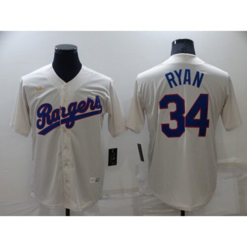 68637b9b701bf_1 Men's Texas Rangers #34 Nolan Ryan Cream Cool Base Stitched Baseball Jersey