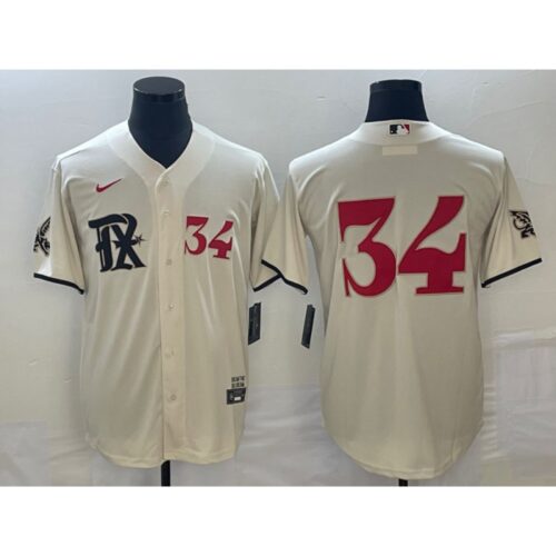 68637ba504a20_1 Men's Texas Rangers #34 Nolan Ryan Cream 2023 City Connect With Patch Stitched Baseball Jersey