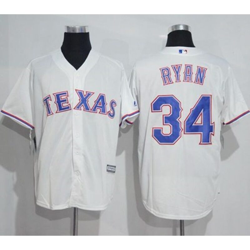68637bd51845e_1 Rangers #34 Nolan Ryan White New Cool Base Stitched MLB Jersey