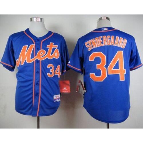 68637c4a351ae_1 Mets #34 Noah Syndergaard Blue Alternate Home Cool Base Stitched MLB Jersey
