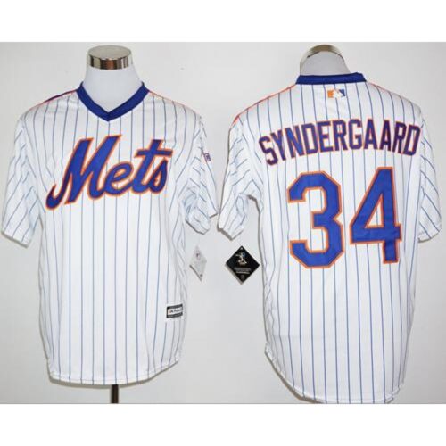 68637c8395988_1 Mets #34 Noah Syndergaard White(Blue Strip) Cool Base Cooperstown 25TH Stitched MLB Jersey